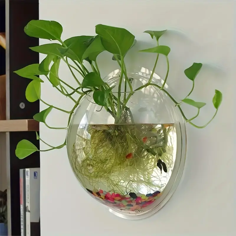 Vaso De Flores Hidropônico Modelo Parede