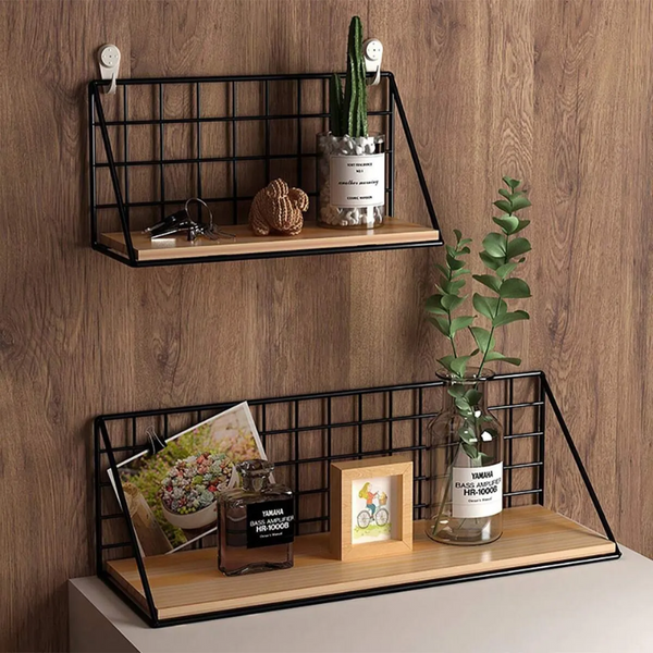 Kit Prateleira de Parede Para Decorações