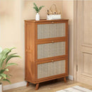 Armário de Sapatos de Bambu + 1 Ano de Garantia