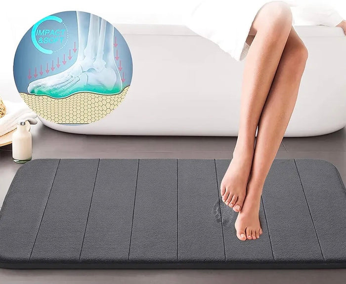 Kit Tapete Absorvente De Água Para Banheiro