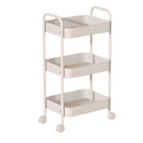 Carrito auxiliar metálico para organizar espacios