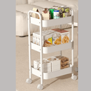 Carrito auxiliar metálico para organizar espacios