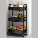 Carrito auxiliar metálico para organizar espacios