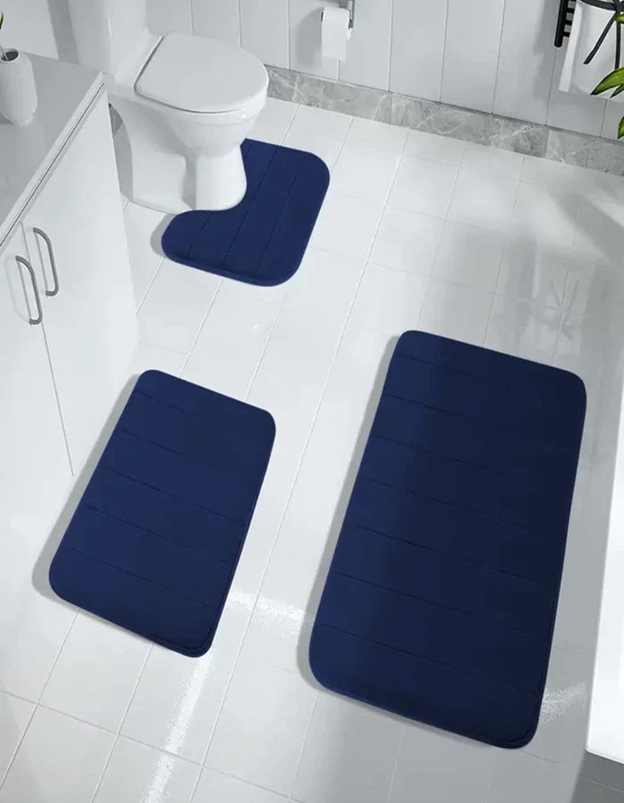 Kit Tapete Absorvente De Água Para Banheiro