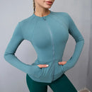 Jaqueta Feminina Esportiva Fitness de Manga Longa – (Promoção de Inverno 2025)