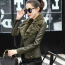 Jaqueta Feminina com Gola e Forro de Lã Confortável – (Promoção de Inverno 2025)