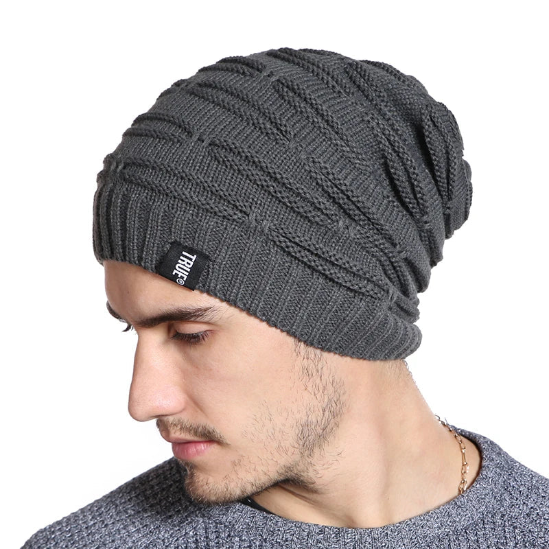 Touca Unissex Estilo Longo com Acabamento Sólido e Confortável – (Promoção de Inverno 2025)