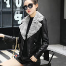 Jaqueta Feminina com Gola e Forro de Lã Confortável – (Promoção de Inverno 2025)