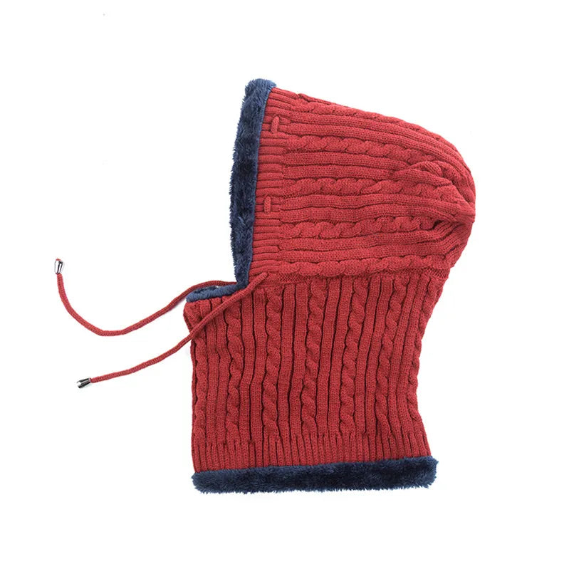Touca Unissex de Inverno com Protetor de Pescoço e Forro Peluciado – (Promoção de Inverno 2025)