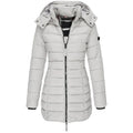 Casaco Feminino de Inverno com Capuz e Zíper - Acolhedor, Elegante e Leve - (Promoção de Inverno 2025)