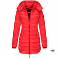 Casaco Feminino de Inverno com Capuz e Zíper - Acolhedor, Elegante e Leve - (Promoção de Inverno 2025)