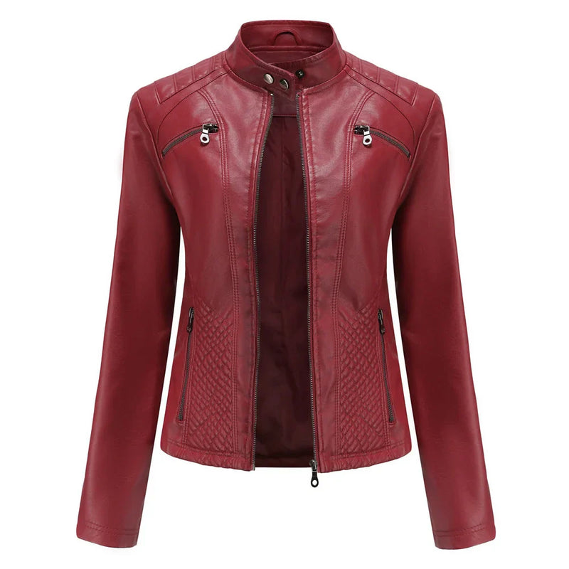 Jaqueta Feminina Casual com Zíper Estilo Streetwear - (Promoção de Inverno 2025)