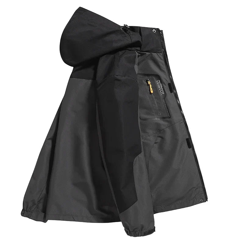 Jaqueta Masculina 3 em 1 com Forro Fleece Impermeável Corta-Vento – (Promoção de Inverno 2025)
