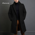 Jaqueta Longa Masculina de Inverno Lã Premium - (Promoção de Inverno 2025