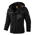 Casaco Masculino Casual Impermeável Com Capuz e Forro - (Promoção de Inverno 2025)