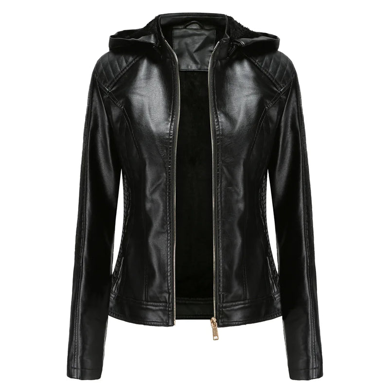 Jaqueta Feminina Oversized com Capuz de Inverno - (Promoção de Inverno 2025)