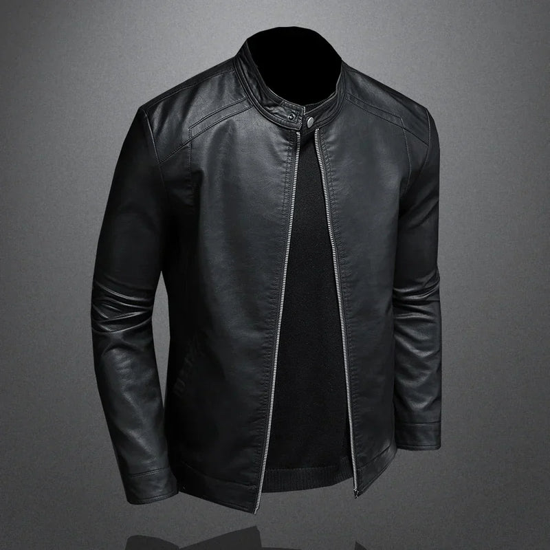 Jaqueta Masculina Gola Alta Slim - (Promoção de Inverno 2025)