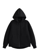 Casaco Feminino com Capuz e Bolsos Oversized - (Promoção de Inverno 2025)