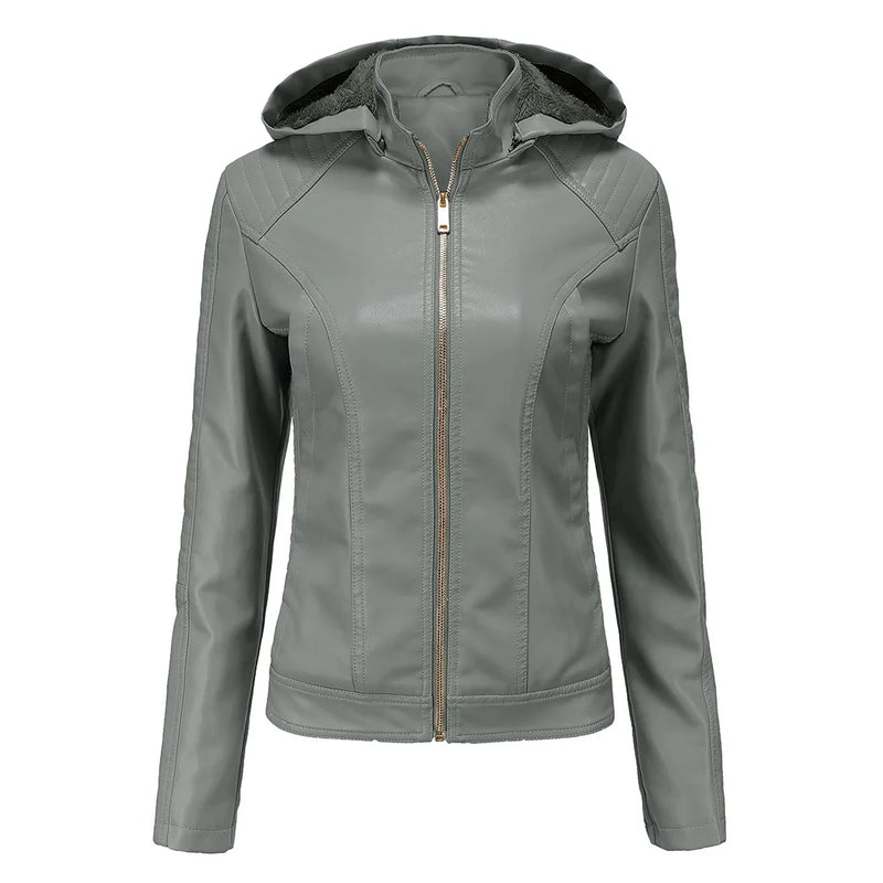 Jaqueta Feminina Oversized com Capuz de Inverno - (Promoção de Inverno 2025)