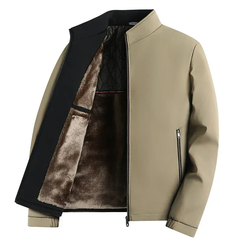Jaqueta Masculina Peluciada Para Inverno com Forro – (Promoção de Inverno 2025)