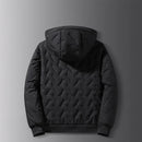 Casaco Masculino de Inverno com Capuz Forro Polar Gola Alta - (Promoção de Inverno 2025)