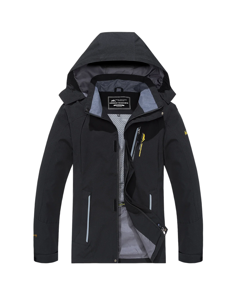 Jaqueta Masculina Impermeável para Trilha e Pesca com Proteção Contra Vento - (Promoção de Inverno 2025)