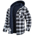 Casaco Masculino Quadriculado Para Inverno com Capuz Forro de Algodão - (Promoção de Inverno 2025)