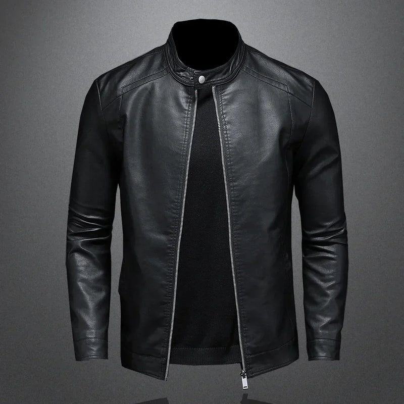 Jaqueta Masculina Gola Alta Slim - (Promoção de Inverno 2025)