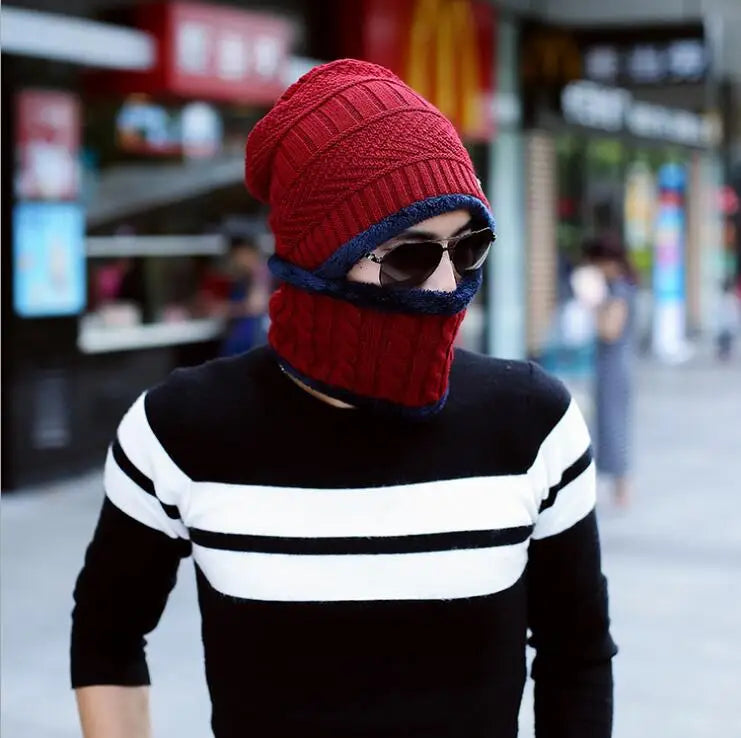 Gorro Unissex Estilo Balaclava com Malha Quente e Protetor Facial – (Promoção de Inverno 2025)