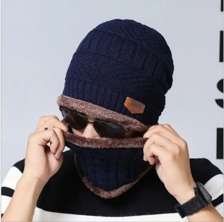 Gorro Unissex Estilo Balaclava com Malha Quente e Protetor Facial – (Promoção de Inverno 2025)