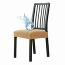 Capa para cadeira em tecido elástico jacquard impermeável