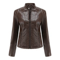 Jaqueta Feminina Estilo Biker com Zíper Luxy - (Promoção de Inverno 2025)