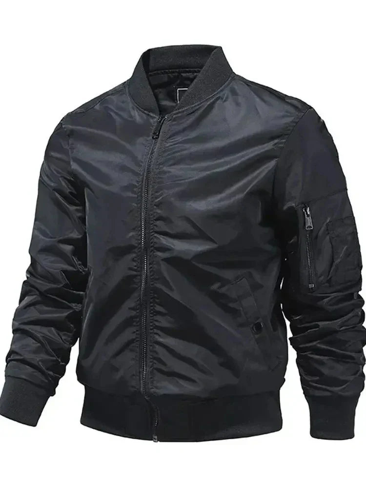 Jaqueta Masculina Bomber Monocromática - (Promoção de Inverno 2025)