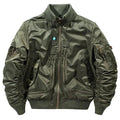 Jaqueta Masculina Bomber Estilo Retrô Oversized Design Curto – (Promoção de Inverno 2025)