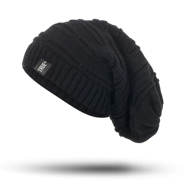 Touca Unissex Estilo Longo com Acabamento Sólido e Confortável – (Promoção de Inverno 2025)