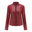 Jaqueta Feminina Estilo Biker com Zíper Luxy - (Promoção de Inverno 2025)