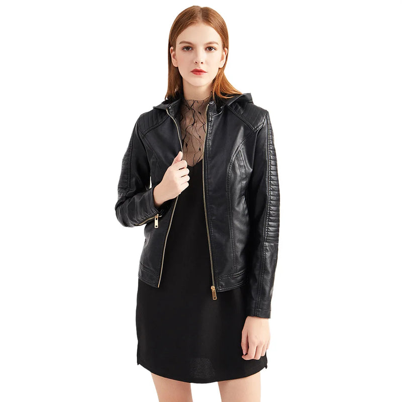 Jaqueta Feminina Oversized com Capuz de Inverno - (Promoção de Inverno 2025)