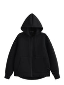 Casaco Feminino com Capuz e Bolsos Oversized - (Promoção de Inverno 2025)