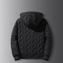 Casaco Masculino de Inverno com Capuz Forro Polar Gola Alta - (Promoção de Inverno 2025)