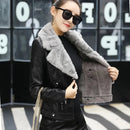 Jaqueta Feminina com Gola e Forro de Lã Confortável – (Promoção de Inverno 2025)