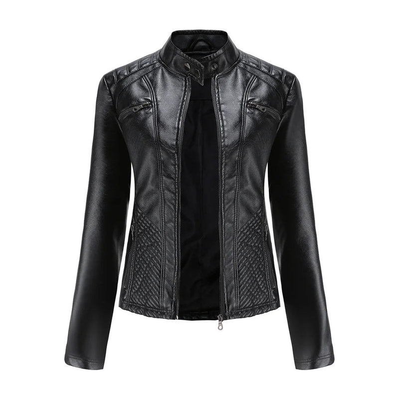 Jaqueta Feminina Casual com Zíper Estilo Streetwear - (Promoção de Inverno 2025)
