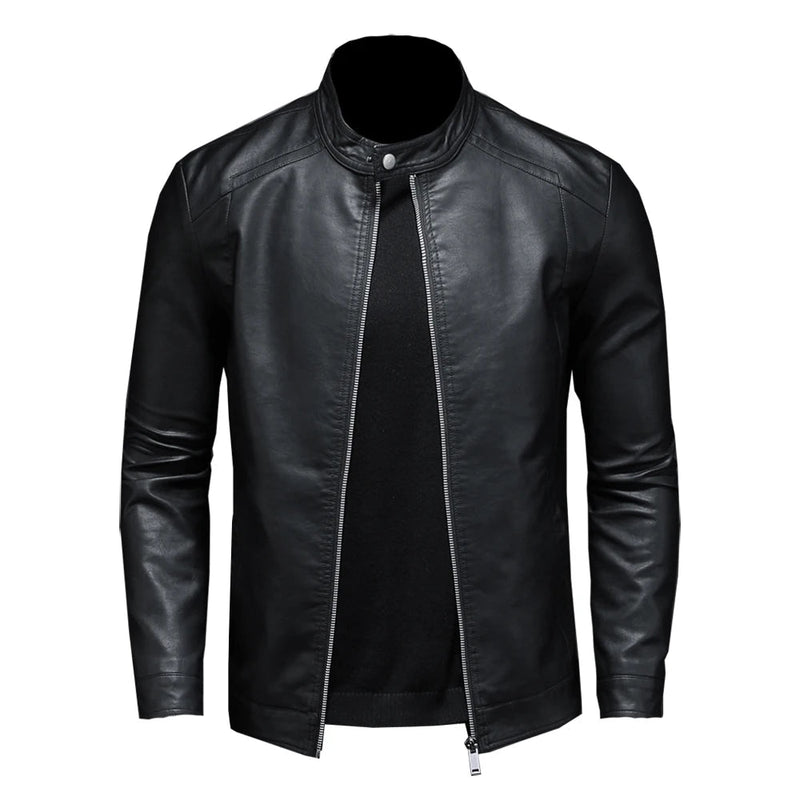 Jaqueta Masculina Gola Alta Slim - (Promoção de Inverno 2025)