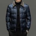 Jaqueta Masculina Acolchoada Veludo Plush - (PROMOÇÃO DE INVERNO 2025)